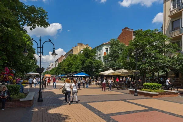 Sofia Bulgária Maio 2018 Edifício Boulevard Vitosha Cidade Sófia Bulgária — Fotografia de Stock