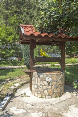 Zlatolist, Bulgaristan - 28 Temmuz 2018: Saint George, kilise Zlatolist Köyü, Yukarı Cuma bölge, Bulgaristan Peder Stoyna kilise olarak bilinen