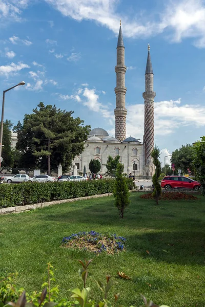 Edirne Turkiet Maj 2018 Utsidan Visa Serefeli Moské Moské Centrera — Stockfoto