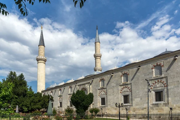 Edirne Turkiet Maj 2018 Utsidan Visa Serefeli Moské Moské Centrera — Stockfoto