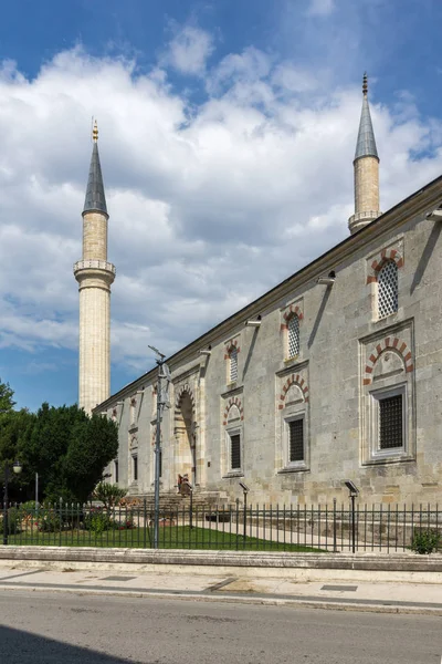 Edirne Turkey May 2018 View Serefeli Mosque Mosque Center City — Stock Photo, Image