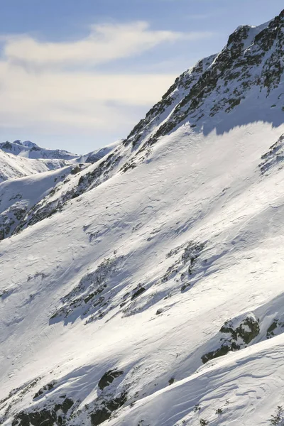 Kış Manzara Pirin Dağı Karla Kaplı Tepeler Ile Todorka Tepe — Stok fotoğraf