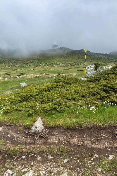 Krajina Pohoří Vitoša Cherni Vrah Peak Sofia City Region Bulharsko — Stock fotografie