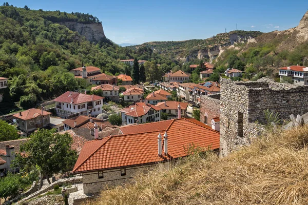 Melnik Bulgaristan Eylül 2017 Panoramik Şehir Melnik Bölge Yukarı Cuma — Stok fotoğraf