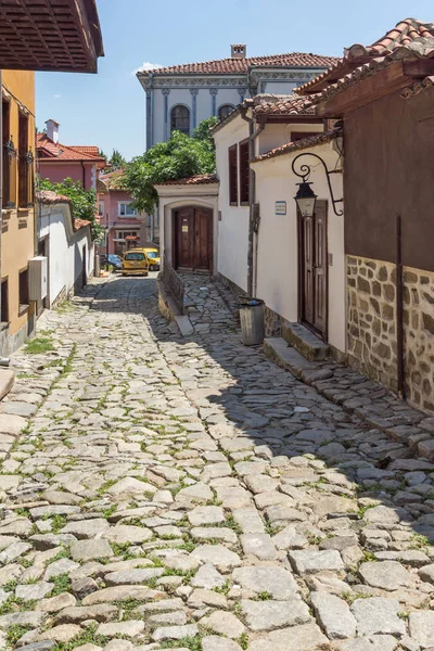 Plovdiv Bulgaria July 2018 Houses Period Bulgarian Revival Old Town — стоковое фото