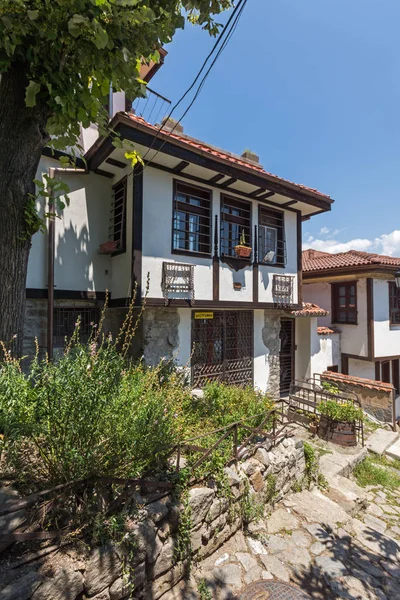 Plovdiv Bulgaria Julio 2018 Casas Del Período Del Renacimiento Búlgaro — Foto de Stock