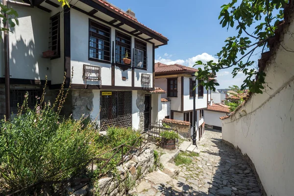 Plovdiv Bulgaria July 2018 Houses Period Bulgarian Revival Old Town — стоковое фото