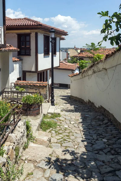 Plovdiv Bulgarie Juillet 2018 Maisons Période Renouveau Bulgare Dans Vieille — Photo