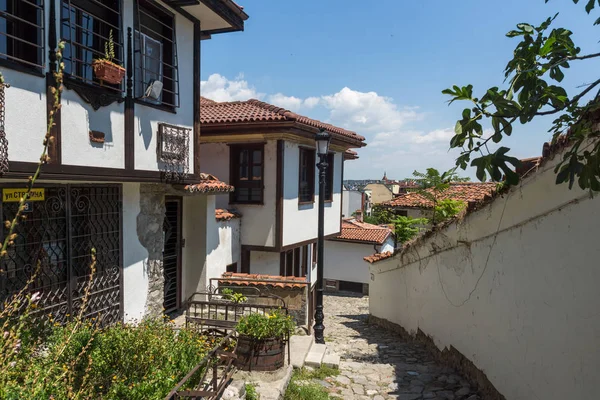 Plovdiv Bulgaria July 2018 Houses Period Bulgarian Revival Old Town — стоковое фото