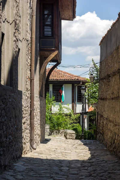 Plovdiv Bulgaria July 2018 Houses Period Bulgarian Revival Old Town — стоковое фото