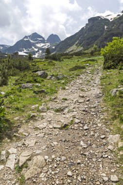 Bulgaristan 'ın Rila Dağı, Malyovitsa zirvesinin şaşırtıcı yaz manzarası