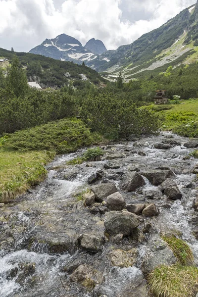 Summer Landscape Malyovitsa Peak Malyoviska River Rila Mountain Bulgaria — Stock Photo, Image