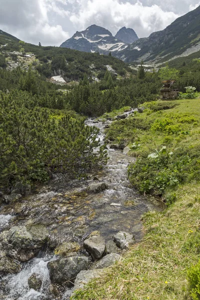 Summer Landscape Malyovitsa Peak Malyoviska River Rila Mountain Bulgaria — Stock Photo, Image