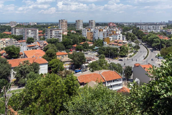 Plovdiv Bulgaria July 2018 Panoramic Cityscape Plovdiv City Nebet Tepe — Stok Foto