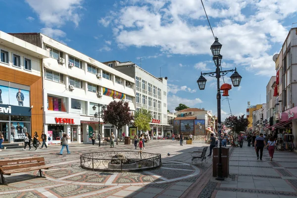 Edirne Törökország Május 2018 Vásárlás Sétáló Utcában Központban Város Edirne — Stock Fotó