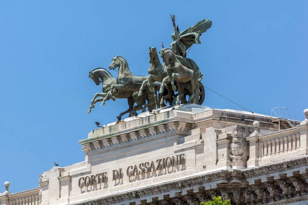 Roma Italia Giugno 2017 Costruzione Della Corte Suprema Cassazione Del — Foto Stock