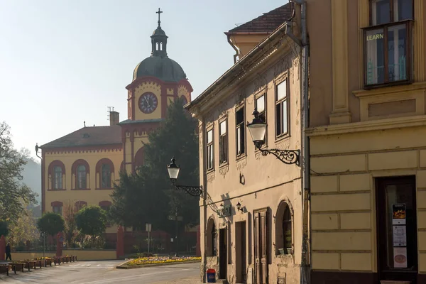 Sremski Karlovci Vojvodina Serbia Noviembre 2018 Panorama Del Centro Ciudad — Foto de Stock