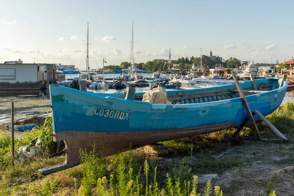 Sozopol Bulgaria August 2018 Boot Hafen Von Sozopol Burgas Region — Stockfoto