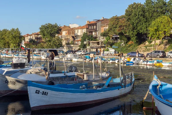 Sozopol Bulgaria August 2018 Boat Port Sozopol Burgas Region Bulgaria — Stock Photo, Image