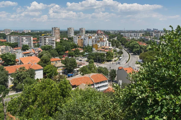 Plovdiv Bulgaristan Temmuz 2018 Panoramik Şehir Plovdiv Nebet Tepe Hill — Stok fotoğraf