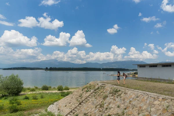 Koprinka Reservoir Bulgaria Agosto 2018 Panorama Del Bacino Idrico Koprinka — Foto Stock