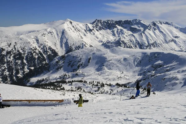 バンスコ リゾート ピリン山 ブルガリアのスキー場のあるバンスコ 2012 冬景色 — ストック写真