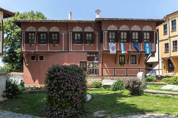 Plovdiv Bulgarien Juli 2018 Häuser Aus Dem Jahrhundert Architektonischen Und — Stockfoto