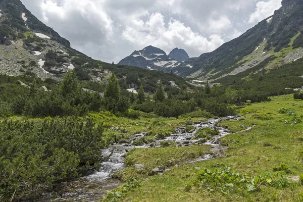 Summer Landscape Malyovitsa Peak Malyoviska River Rila Mountain Bulgaria — Stock Photo, Image