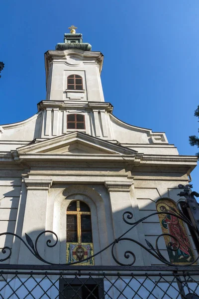 Novi Sad Vojvodina Sérvia Novembro 2018 Igreja Católica Dos Apóstolos — Fotografia de Stock