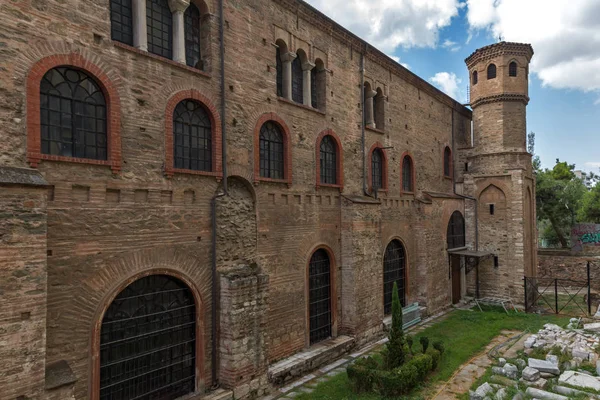 Antigua Ortodoxa Bizantina Santa Sofía Catedral Centro Ciudad Tesalónica Macedonia —  Fotos de Stock