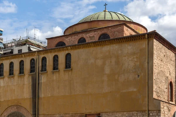 Oude Byzantijnse Orthodoxe Hagia Sophia Cathedral Het Centrum Van Stad — Stockfoto