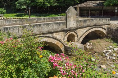 Etar, Gabrovo, Bulgaristan- 6 Temmuz 2018: Etar köyündeeski ev (Etara) Gabrovo kasabası yakınlarında, Bulgaristan