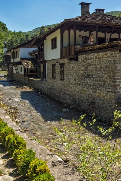 Etar Gabrovo Bulgaria Luglio 2018 Vecchia Casa Nel Villaggio Ethno — Foto Stock