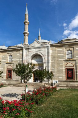 Outside view of Selimiye Mosque Built between 1569 and 1575  in city of Edirne,  East Thrace, Turkey