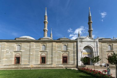 Outside view of Selimiye Mosque Built between 1569 and 1575  in city of Edirne,  East Thrace, Turkey