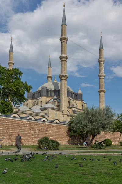 View Selimiye Mosque Built 1569 1575 City Edirne East Thrace — Stok fotoğraf