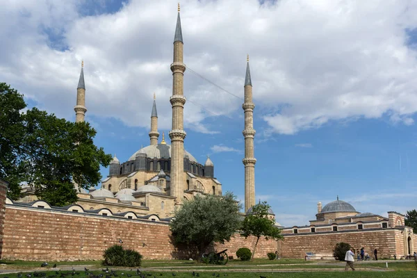 Outside view of Selimiye Mosque Built between 1569 and 1575  in city of Edirne,  East Thrace, Turkey