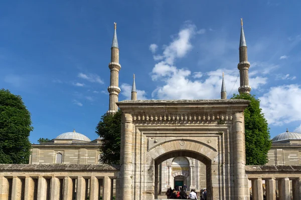 Vista Exterior Mezquita Selimiye Construida Entre 1569 1575 Ciudad Edirne — Foto de Stock