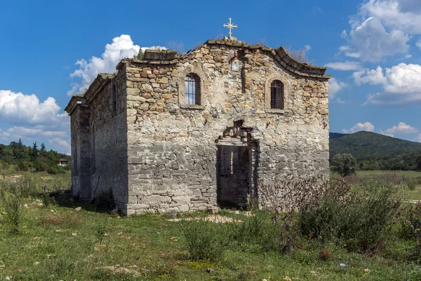 Iglesia Ortodoxa Oriental Medieval Abandonada San Juan Rila Fondo Del — Foto de Stock