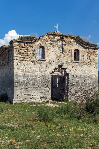 Eglise Orthodoxe Orientale Médiévale Abandonnée Saint Jean Rila Fond Réservoir — Photo