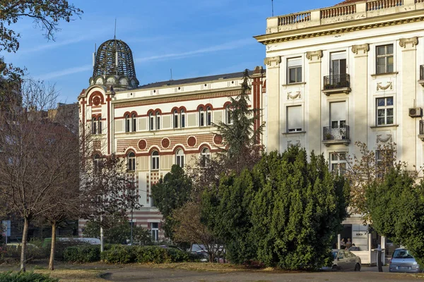 Belgrade Sérvia Novembro 2018 Edifício Rua Típicos Centro Cidade Belgrado — Fotografia de Stock