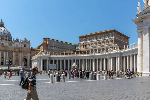 Vatikan Şehri Rome Talya Haziran 2017 Peter Bazilikası Saint Peter — Stok fotoğraf