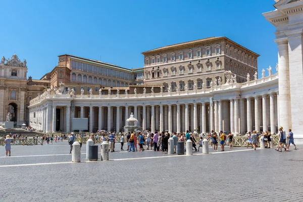 Vatikan Şehri Rome Talya Haziran 2017 Peter Bazilikası Saint Peter — Stok fotoğraf