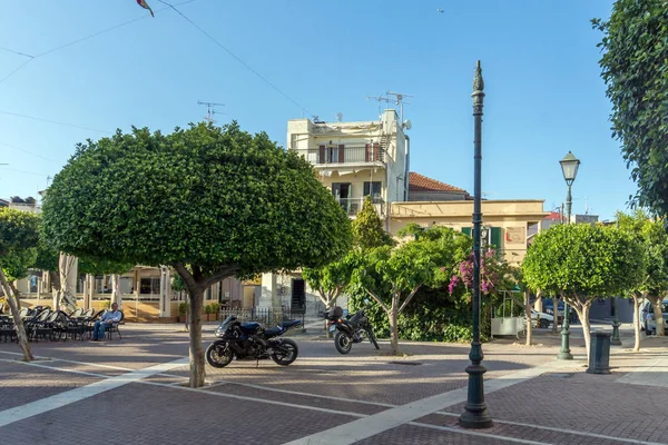 Zakynthos Greece May 2015 Amazing Sunrise View Costal Street Zakynthos — Stock Photo, Image