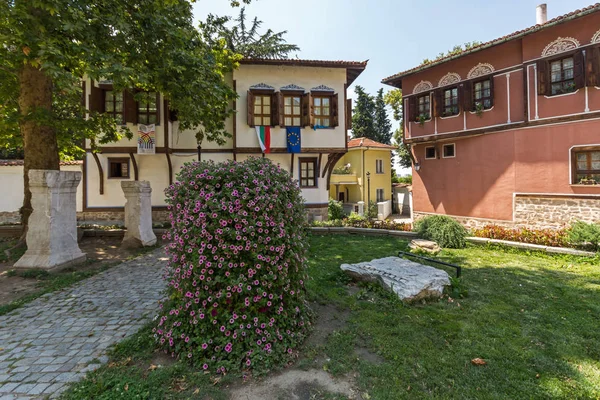 Plovdiv Bulgaria Juli 2018 Panorama Mit Häusern Aus Dem Neunzehnten — Stockfoto