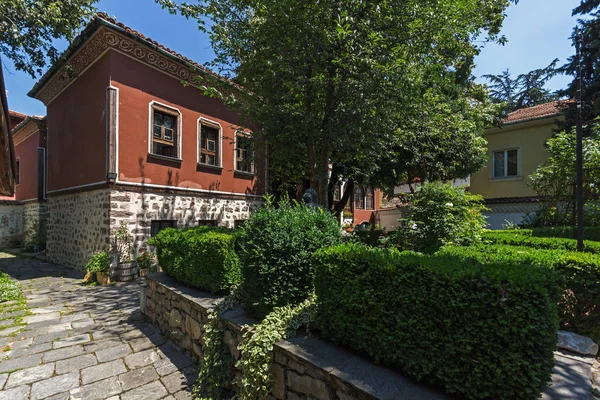 Plovdiv Bulgarie Juillet 2018 Musée Maison Balabanov Dans Réserve Architecturale — Photo