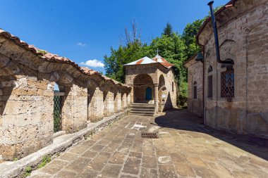 Plovdiv, Bulgaristan - 5 Temmuz 2018: Müzesi Hindliyan House yedekte mimari ve tarihi eski şehir şehir Plovdiv, Bulgaristan