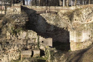 Antik Roma şehri Diokletianopolis, Hisarya kasaba, Plovdiv bölge, Bulgaristan builings kalıntıları