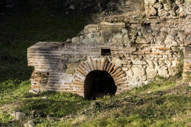 Antik Roma şehri Diokletianopolis, Hisarya kasaba, Plovdiv bölge, Bulgaristan builings kalıntıları