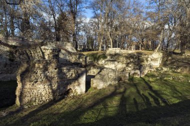 Antik Roma şehri Diokletianopolis, Hisarya kasaba, Plovdiv bölge, Bulgaristan builings kalıntıları